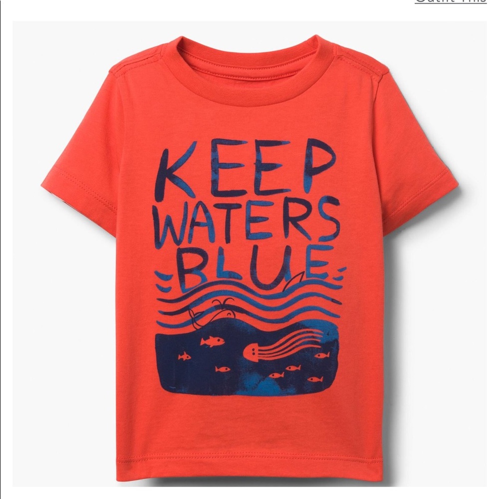 NWT Orange Gymboree Shirt 3-6 Months